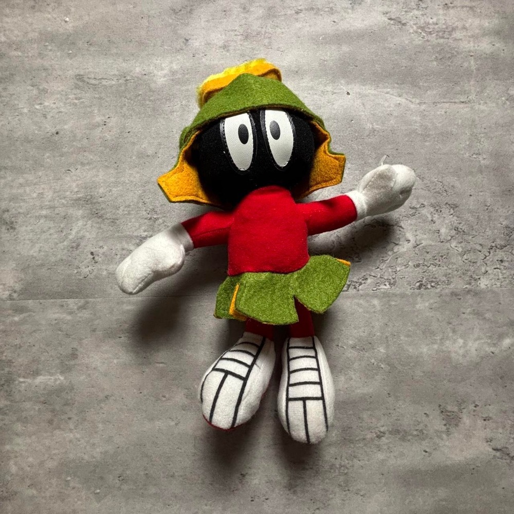 Ace Novelty Marvin The Martian Plush Toy Unisex OS Green Excellent Vintage 90s